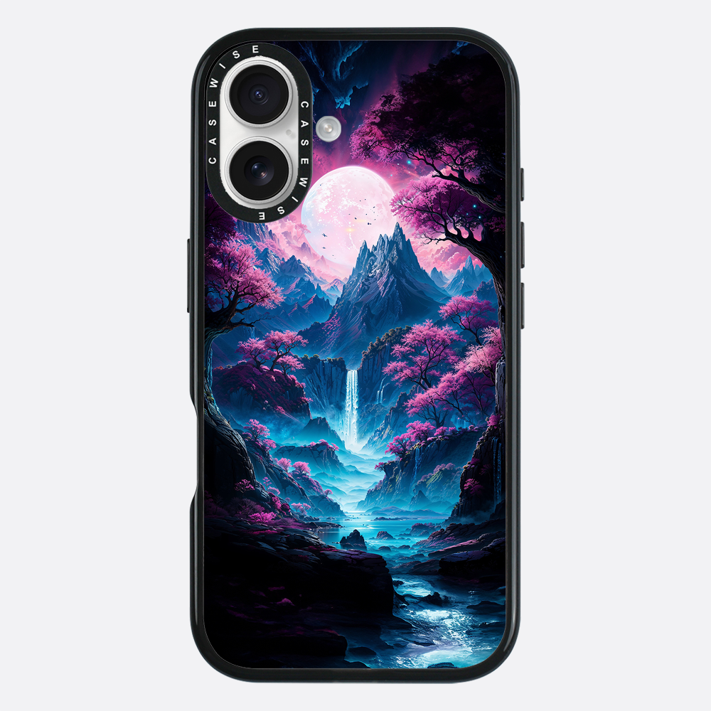 Neon Sakura Mountain Falls - Etui