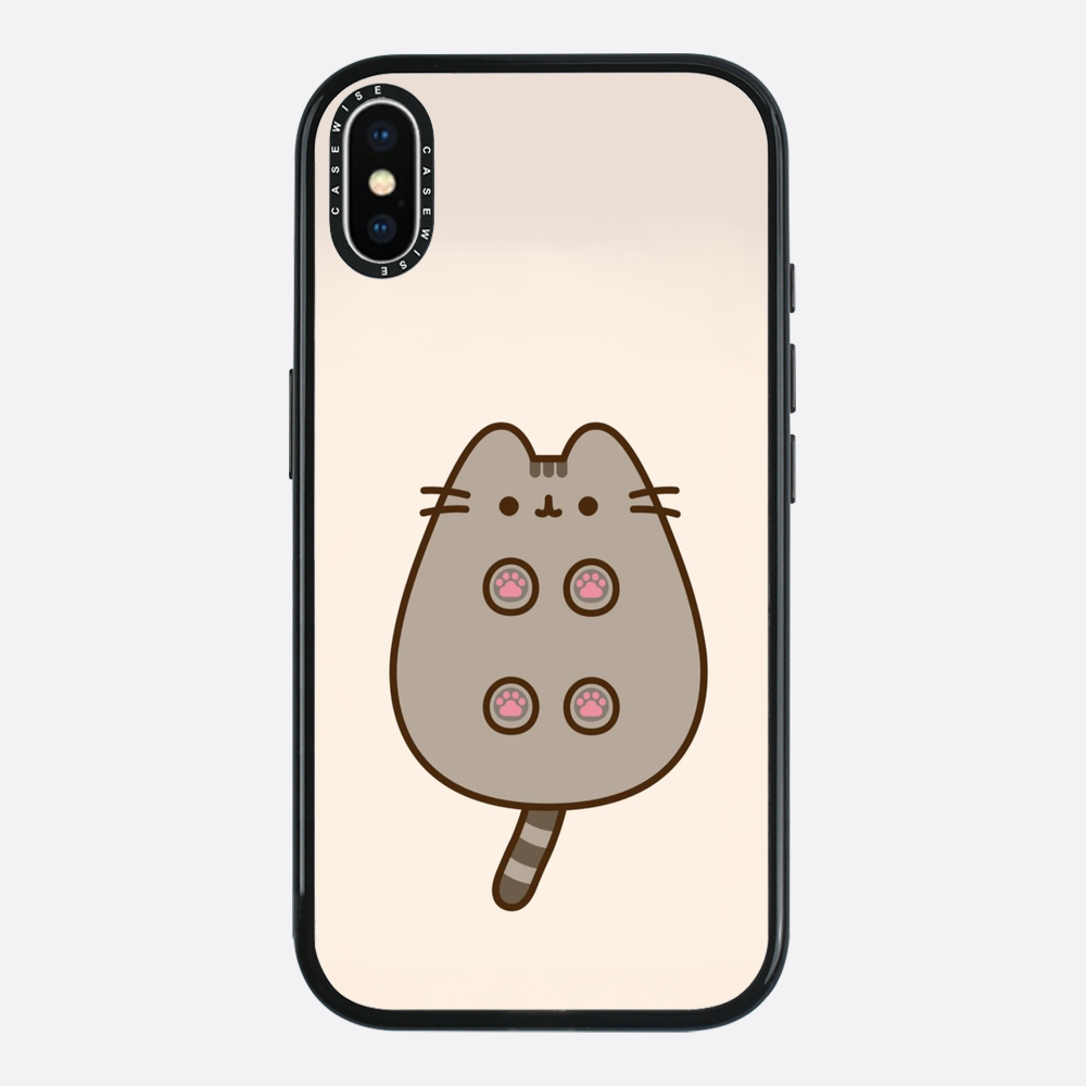 Uroczy Kot z Poduszeczkami Łapek - Etui
