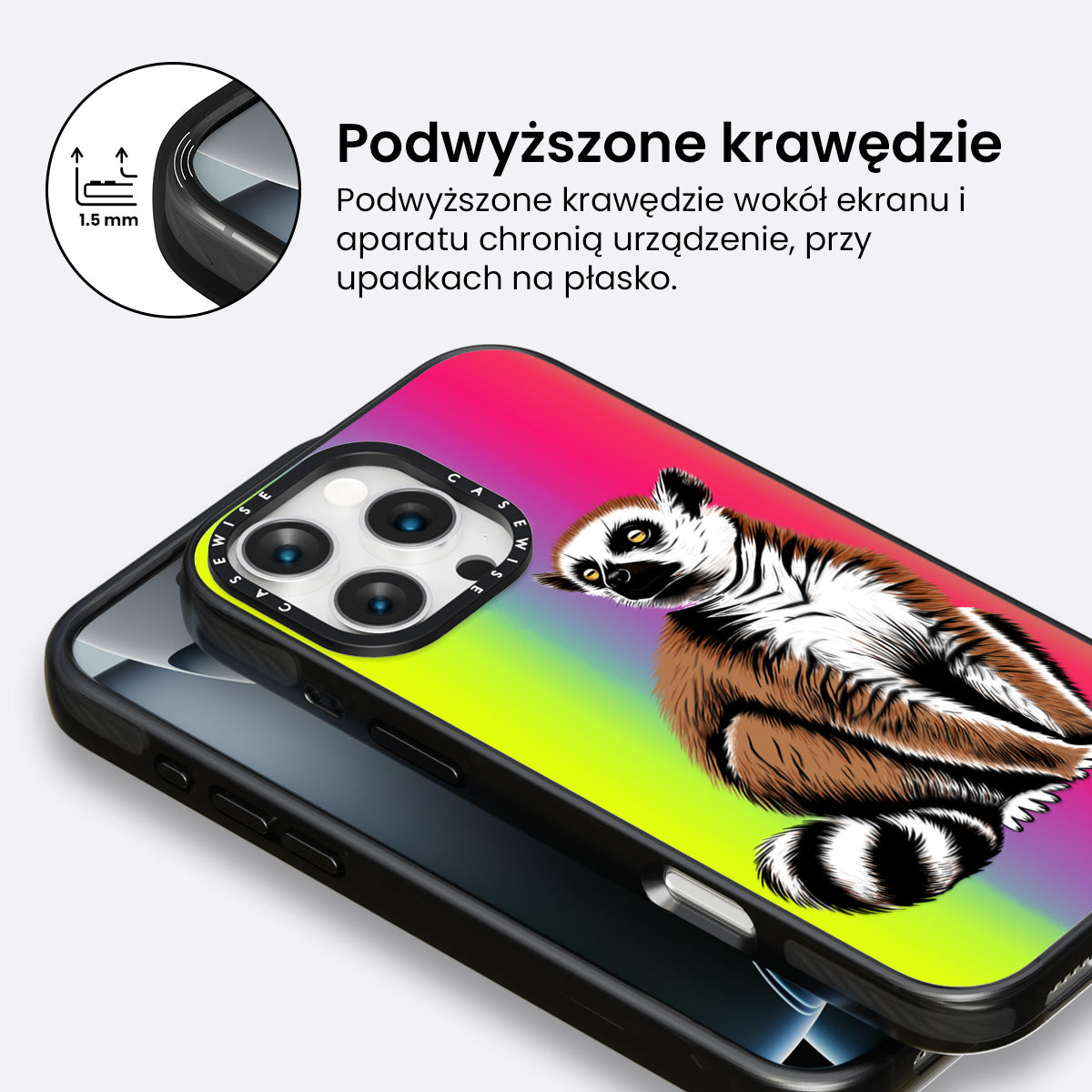 Lemur koroniasty 2 - Etui