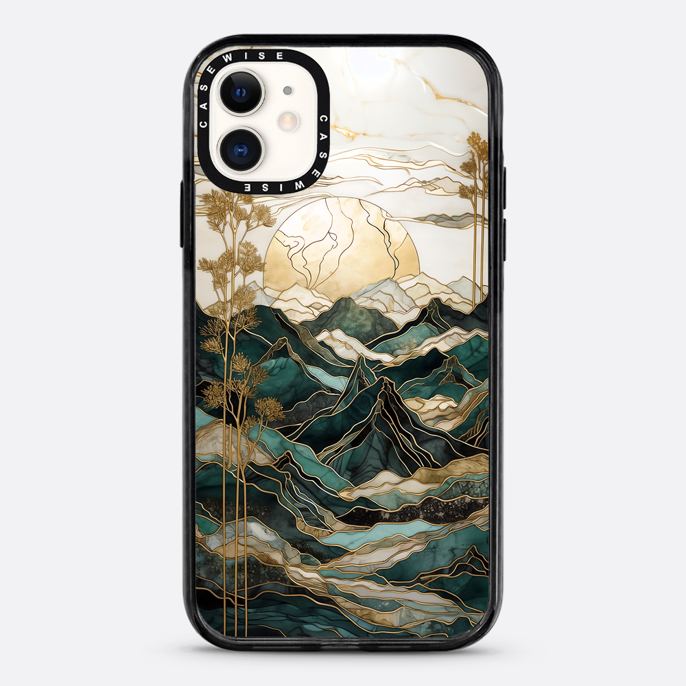 Abstract Mountain Sunset - Etui