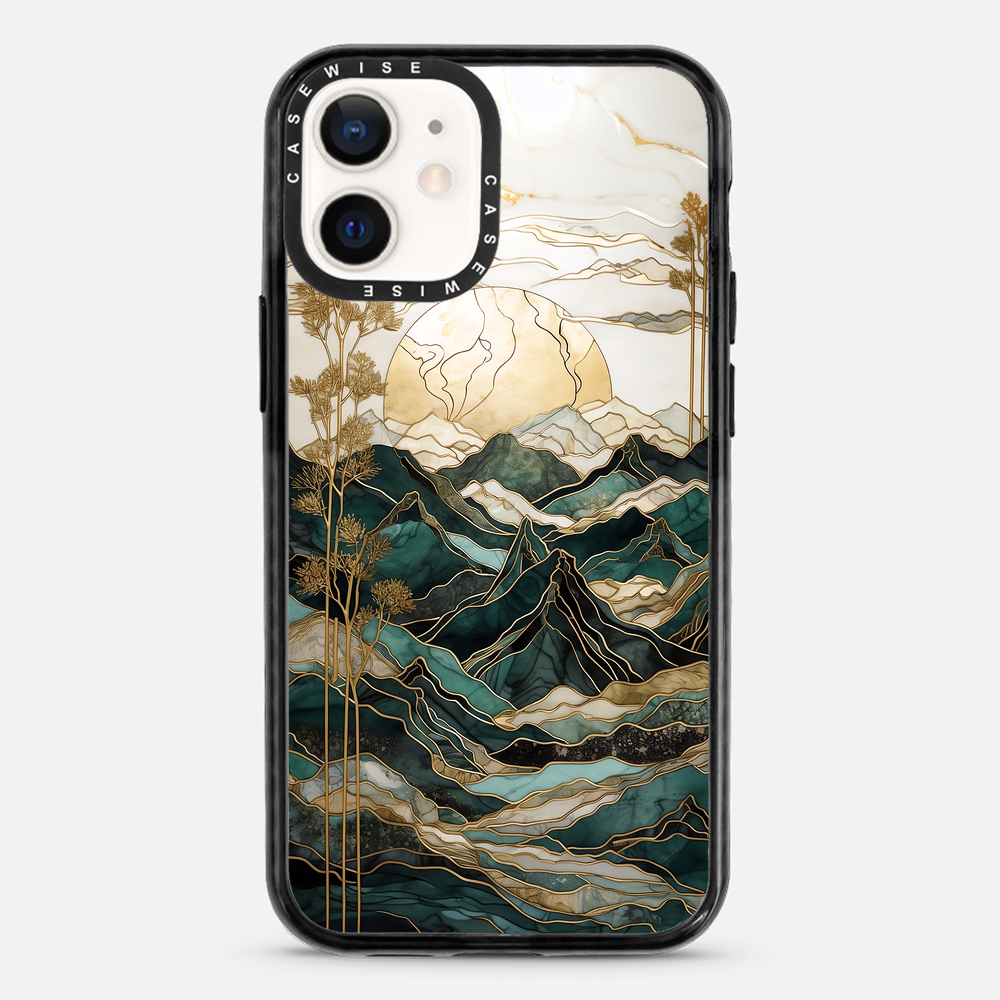 Abstract Mountain Sunset - Etui