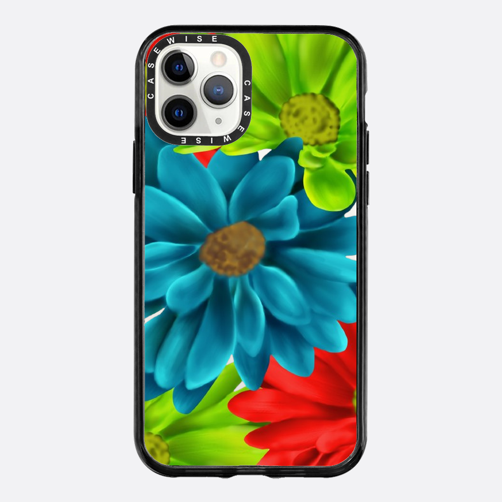 Kwiaty w wyrazistych kolorach - Etui