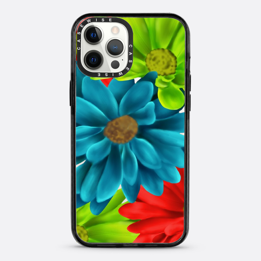 Kwiaty w wyrazistych kolorach - Etui