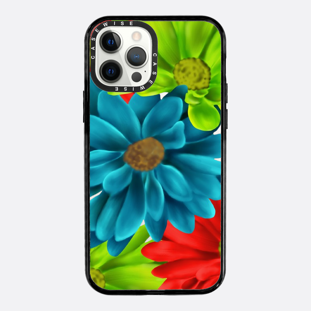 Kwiaty w wyrazistych kolorach - Etui