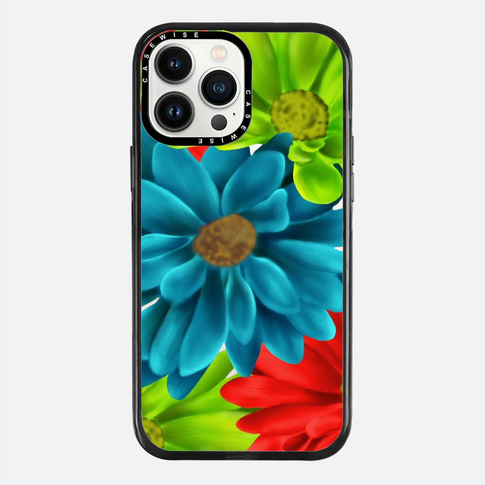 Kwiaty w wyrazistych kolorach - Etui