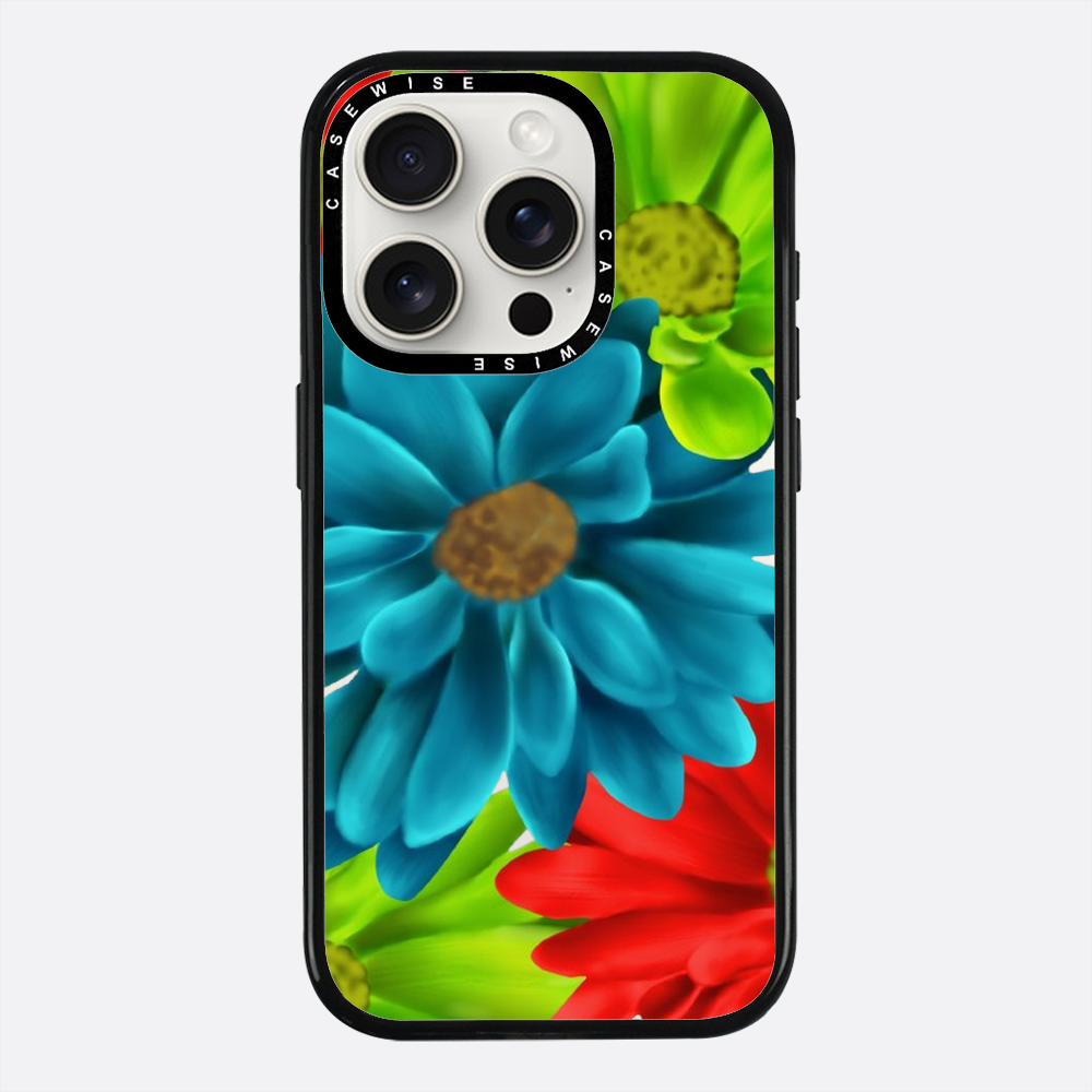 Kwiaty w wyrazistych kolorach - Etui