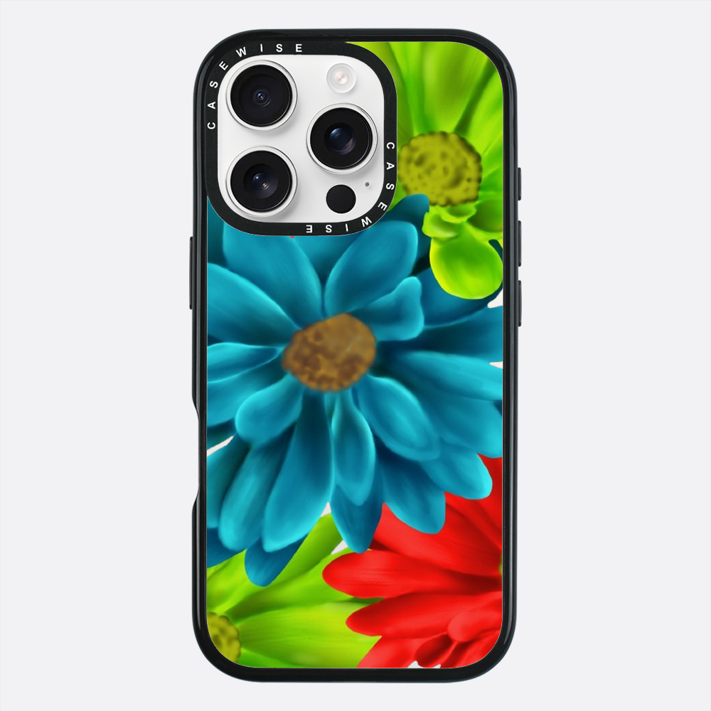 Kwiaty w wyrazistych kolorach - Etui