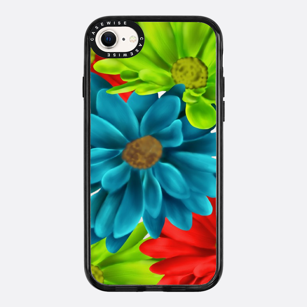 Kwiaty w wyrazistych kolorach - Etui