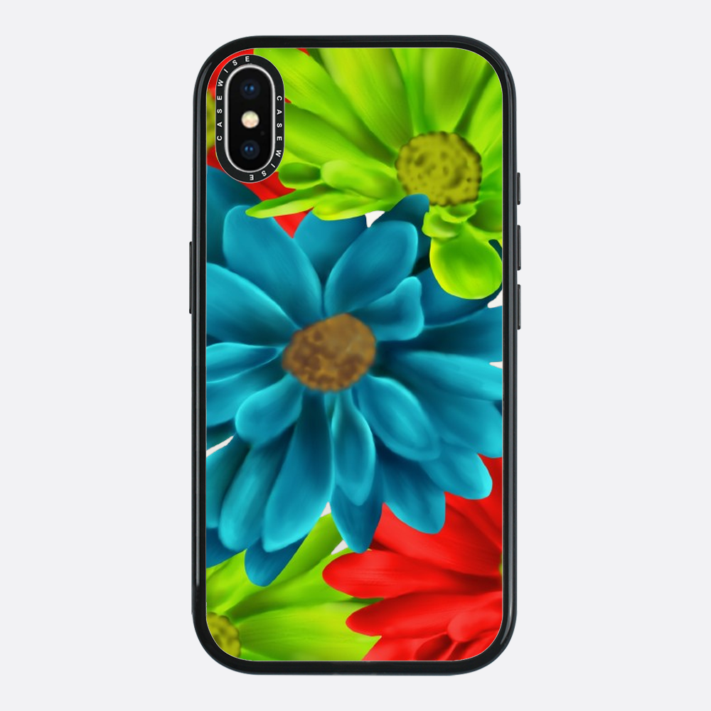 Kwiaty w wyrazistych kolorach - Etui