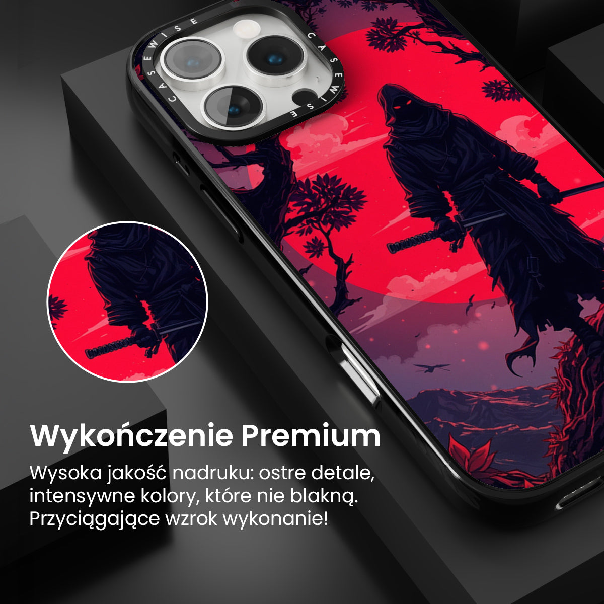 Czerwony księżyc ninja - Etui