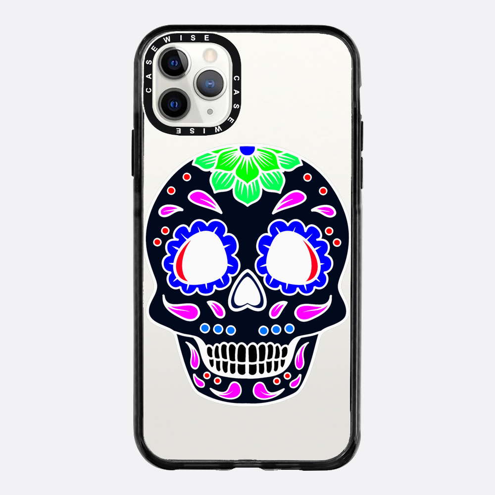 Czaszka zabawna Halloween - Etui