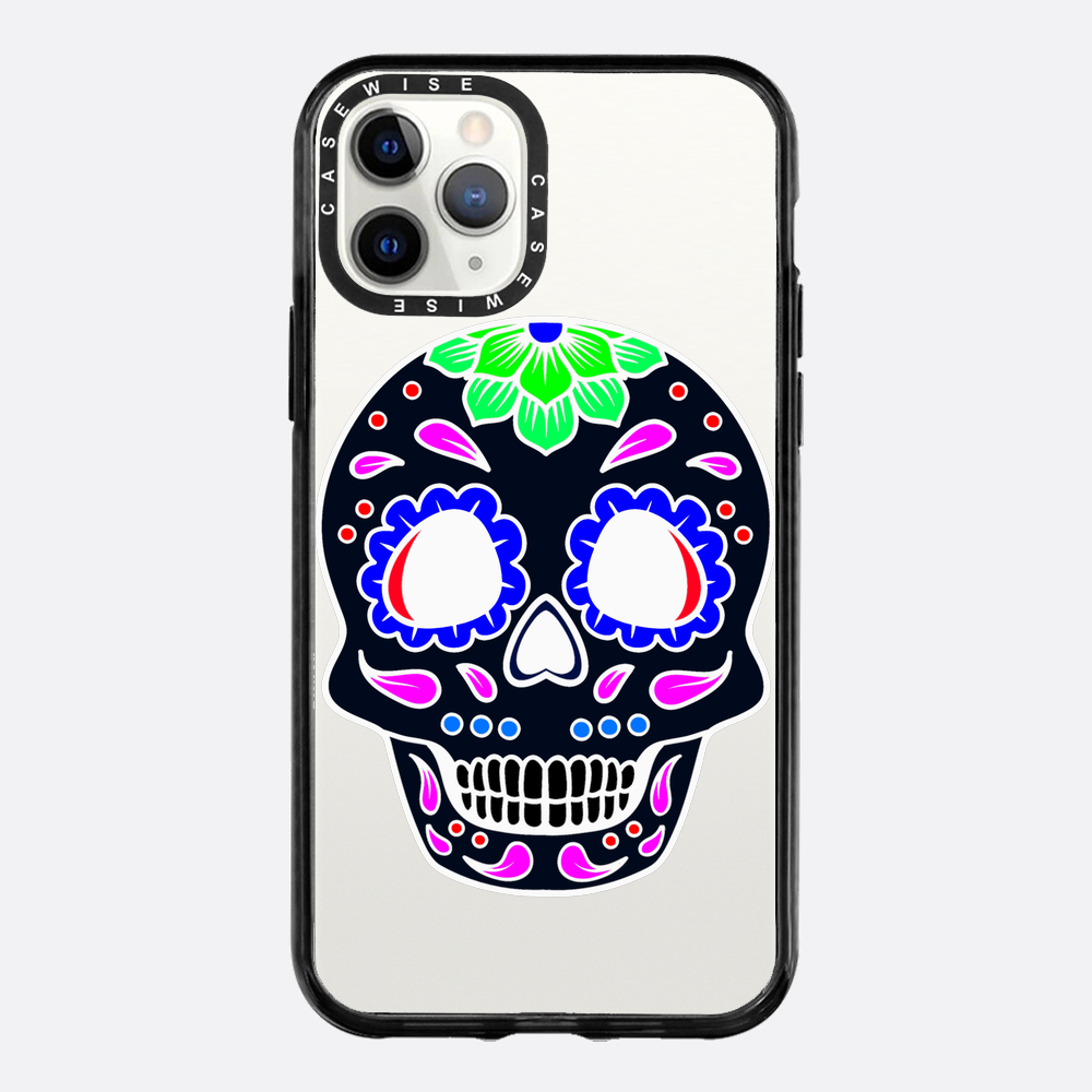 Czaszka zabawna Halloween - Etui