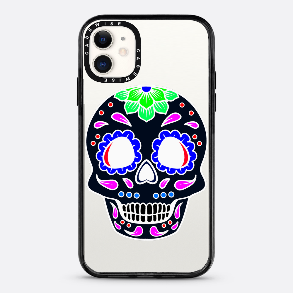 Czaszka zabawna Halloween - Etui