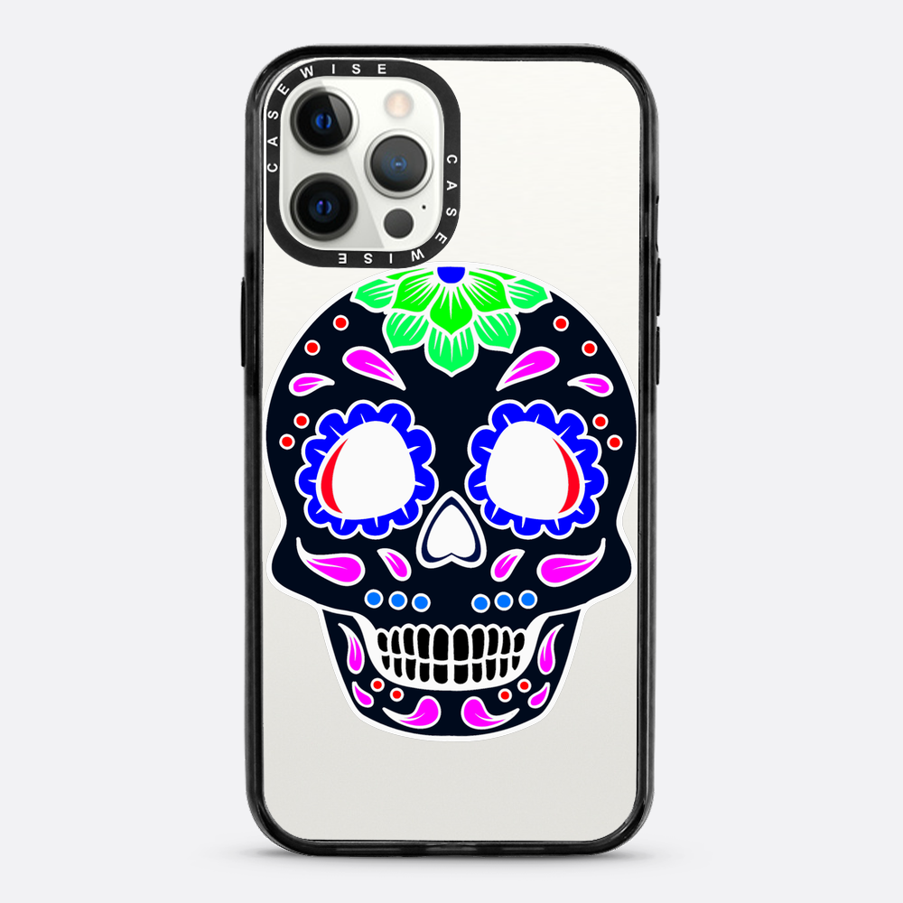 Czaszka zabawna Halloween - Etui