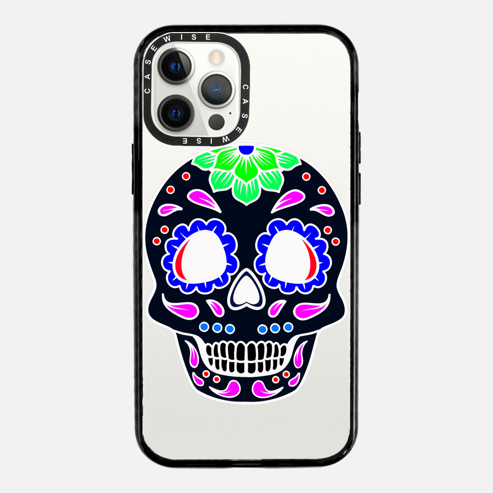 Czaszka zabawna Halloween - Etui