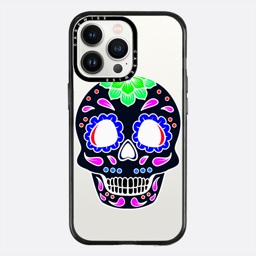 Czaszka zabawna Halloween - Etui