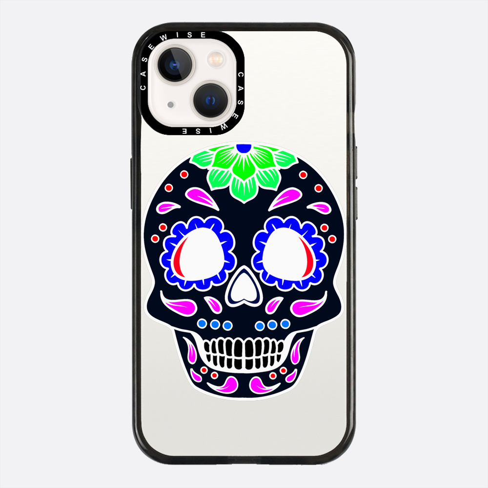 Czaszka zabawna Halloween - Etui