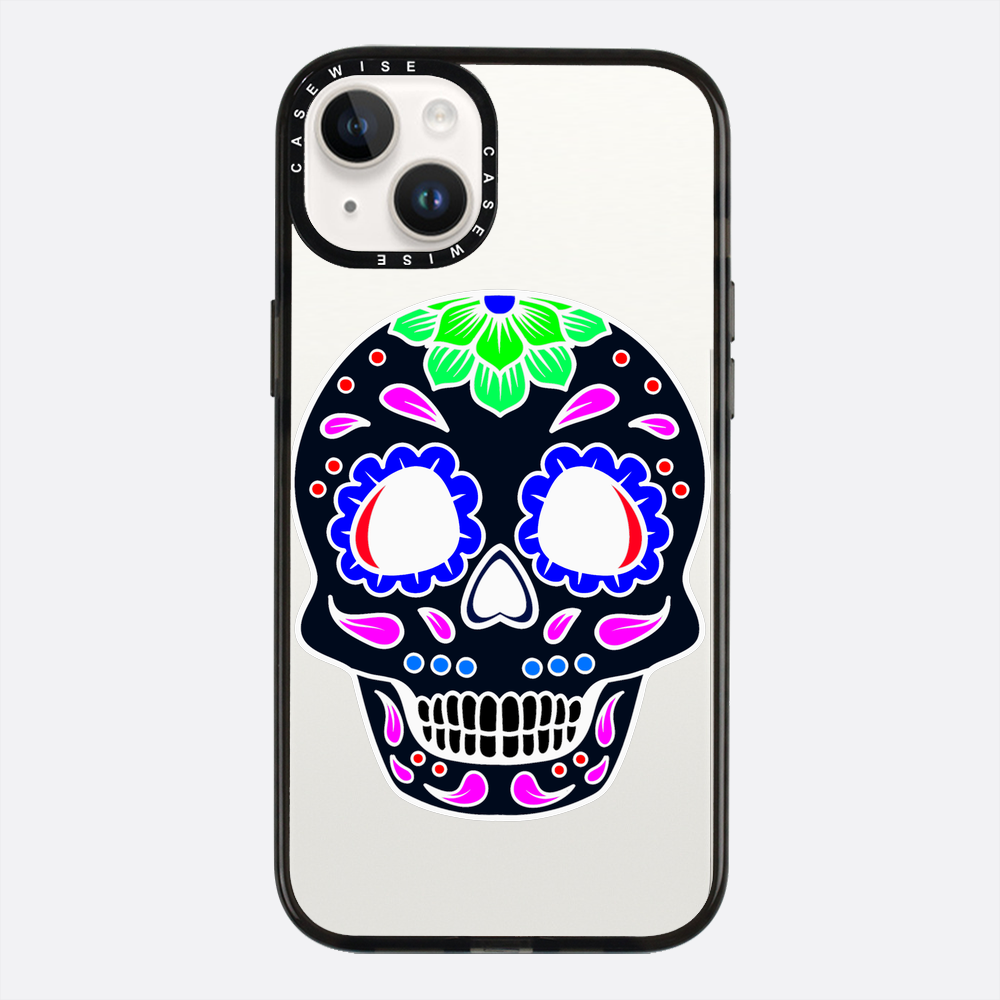 Czaszka zabawna Halloween - Etui