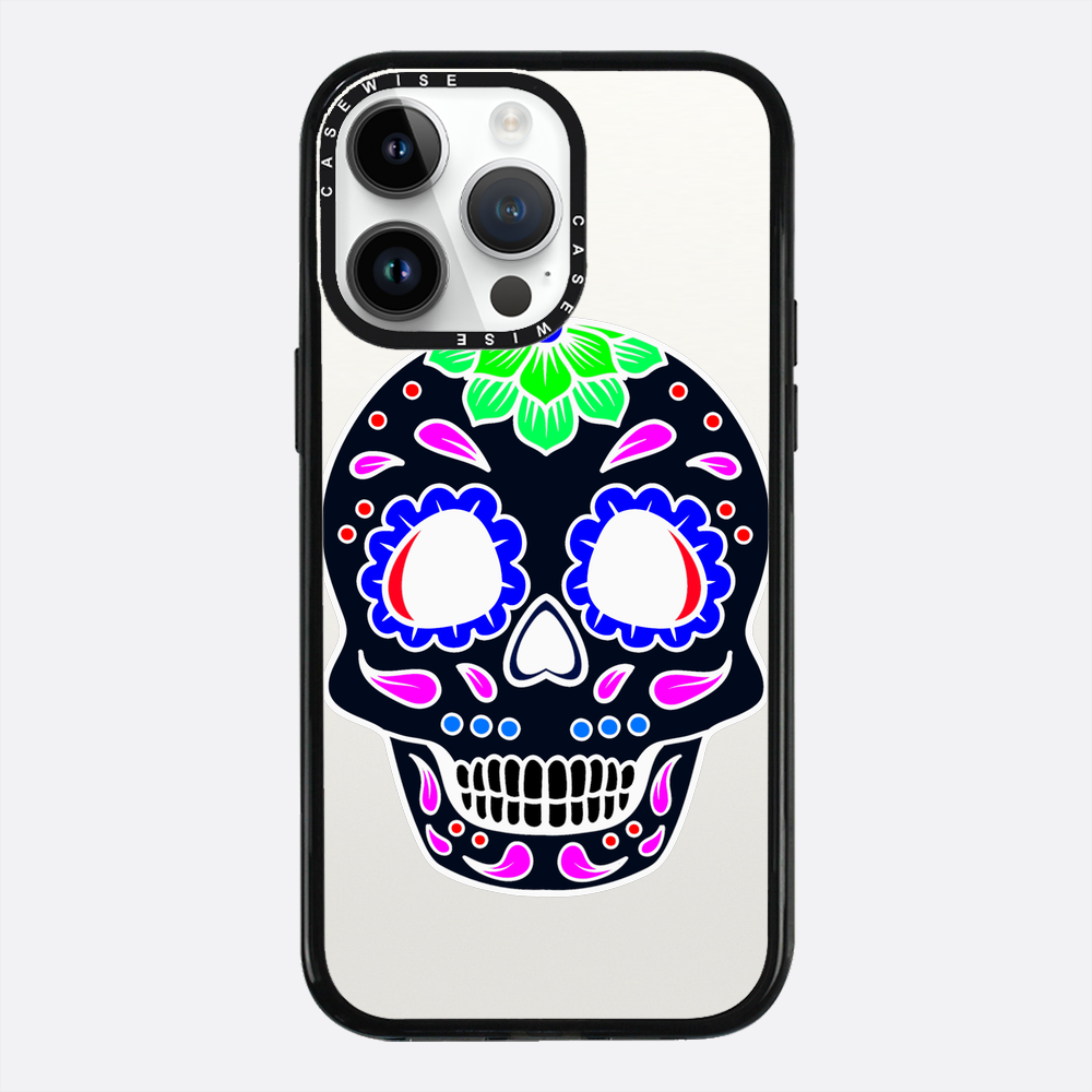 Czaszka zabawna Halloween - Etui