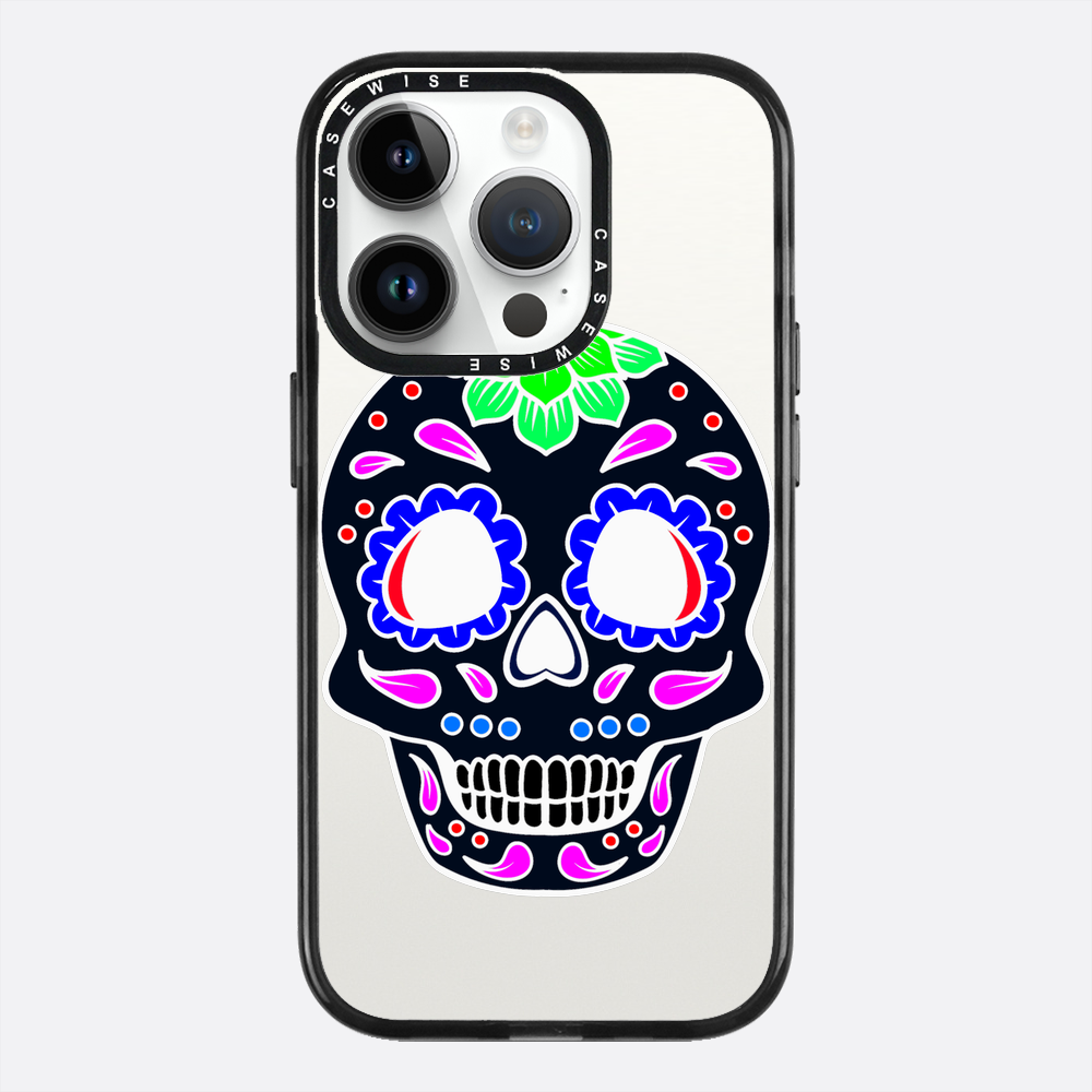 Czaszka zabawna Halloween - Etui