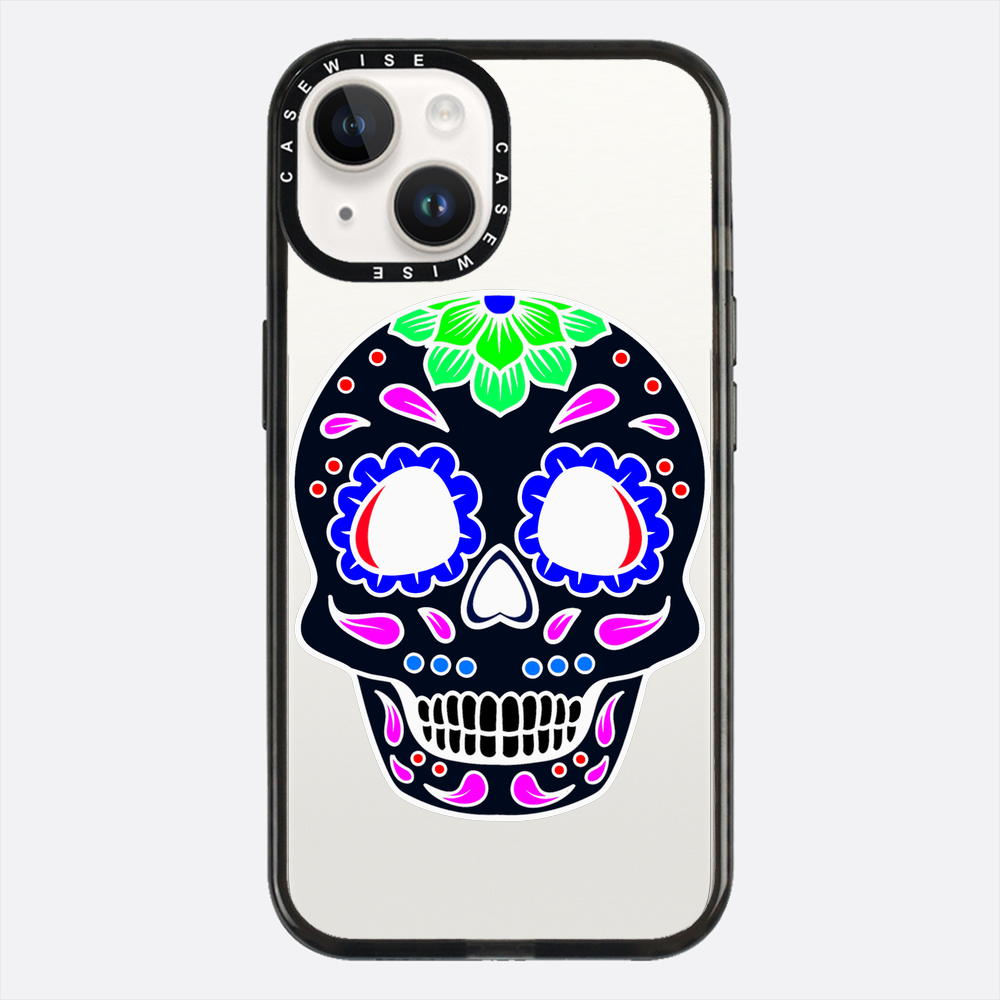 Czaszka zabawna Halloween - Etui