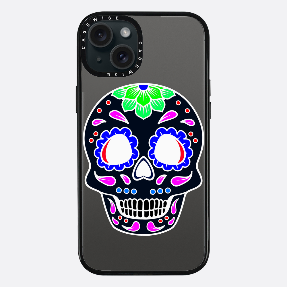 Czaszka zabawna Halloween - Etui