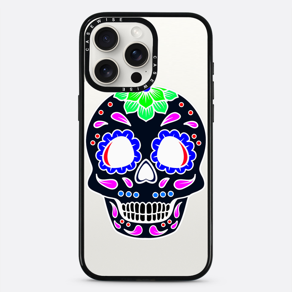 Czaszka zabawna Halloween - Etui