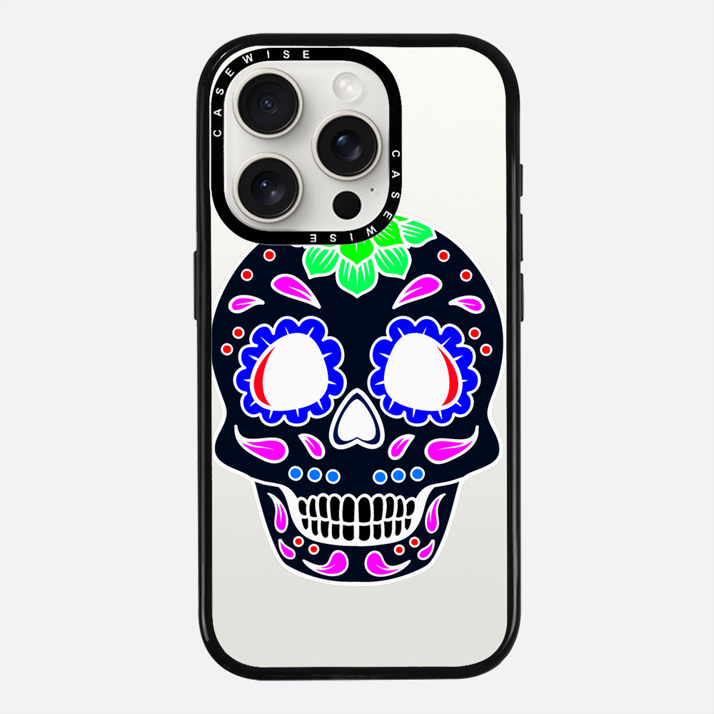 Czaszka zabawna Halloween - Etui