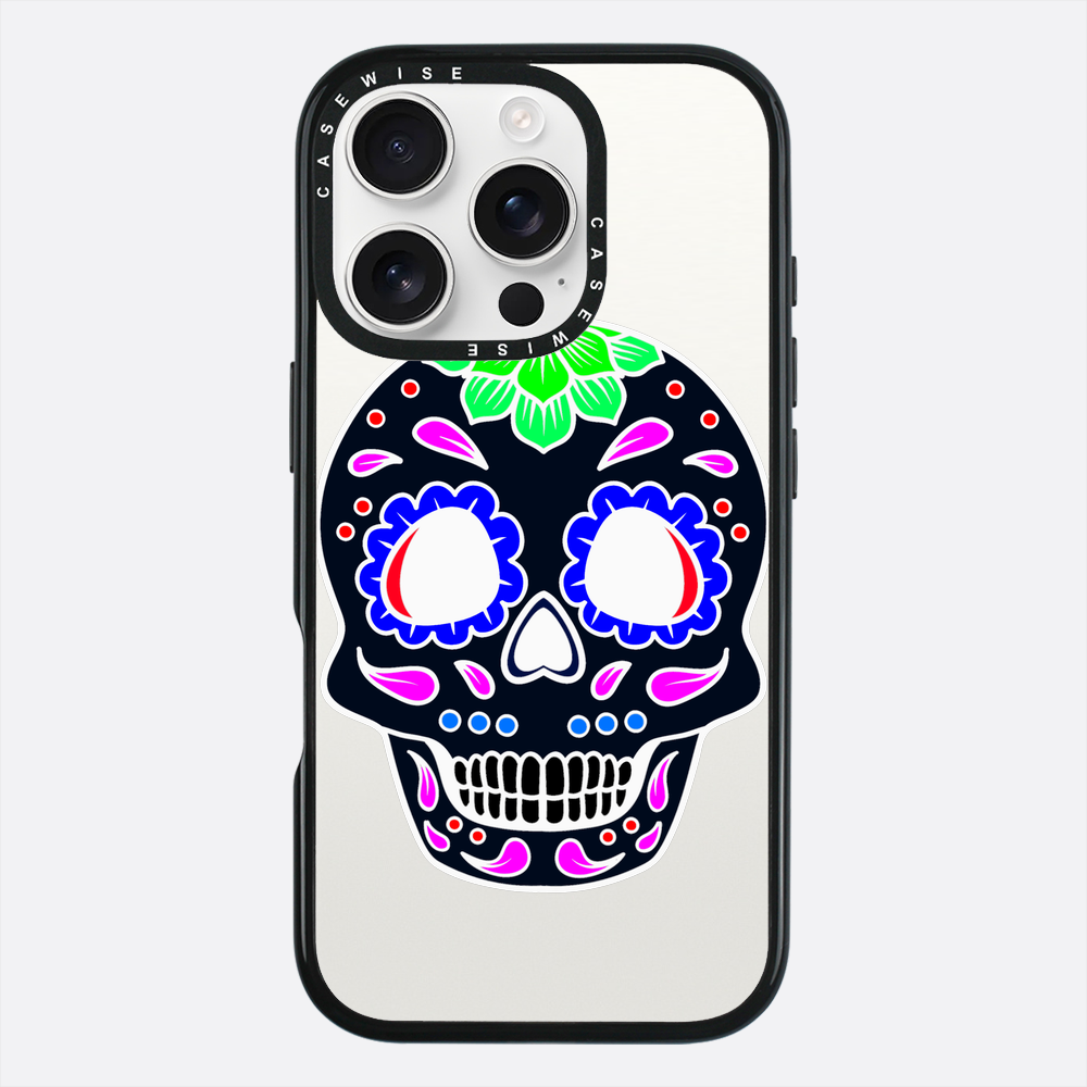 Czaszka zabawna Halloween - Etui