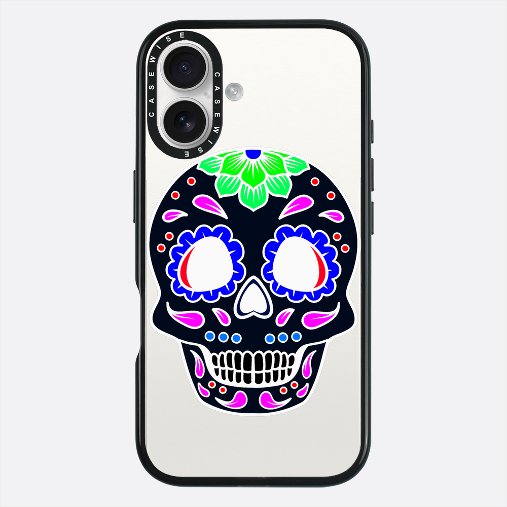 Czaszka zabawna Halloween - Etui