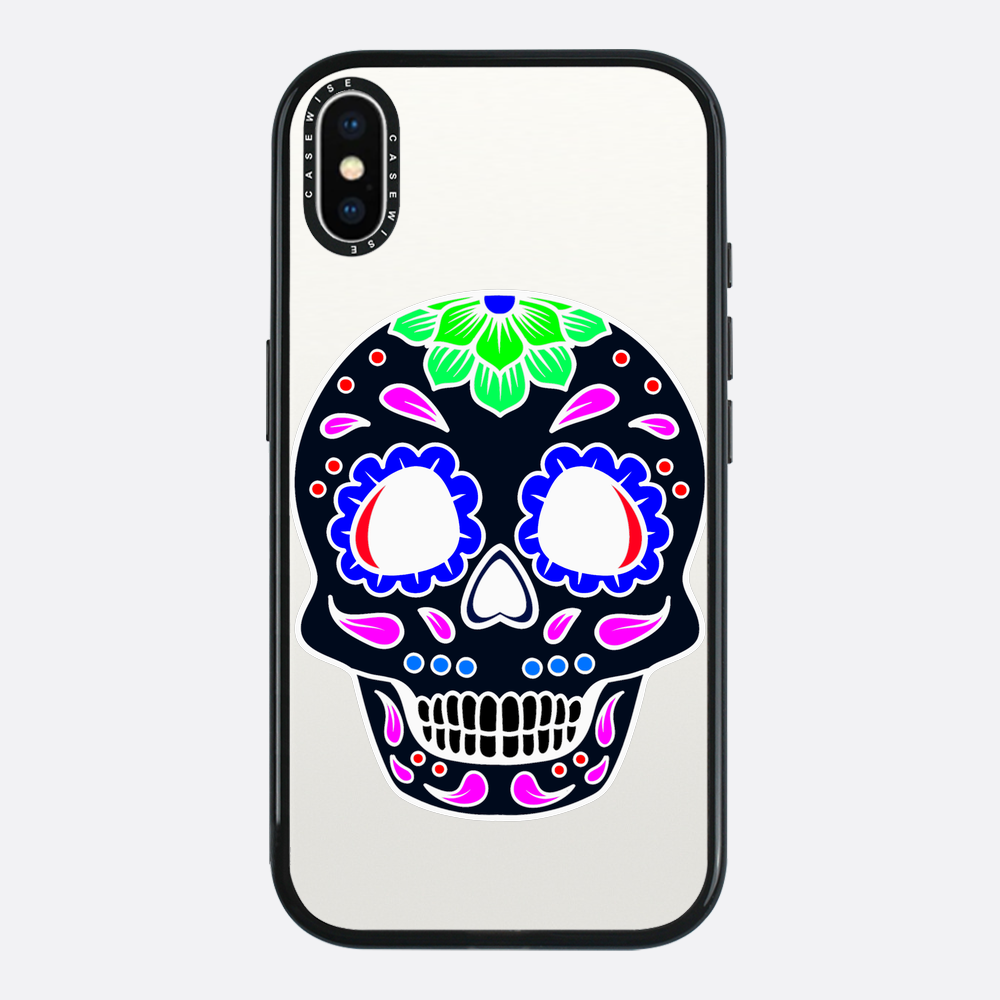 Czaszka zabawna Halloween - Etui