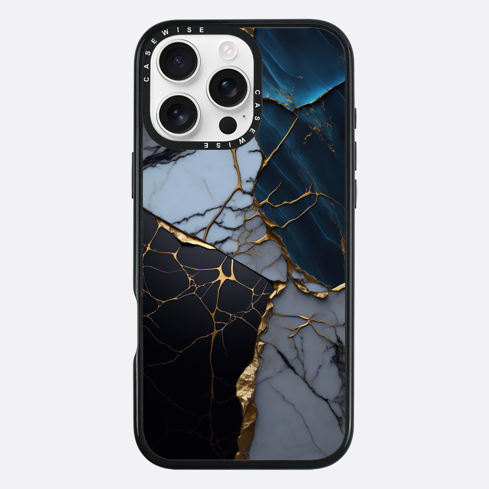 Abstract Marble Kintsugi - Etui