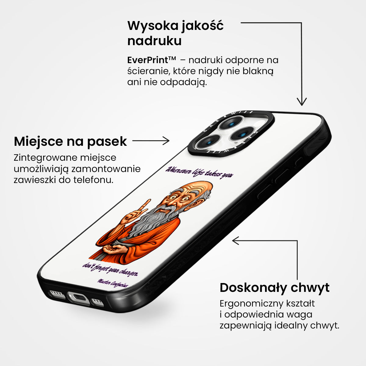 Mistrz Konfucjusz - Ładowarka - Etui