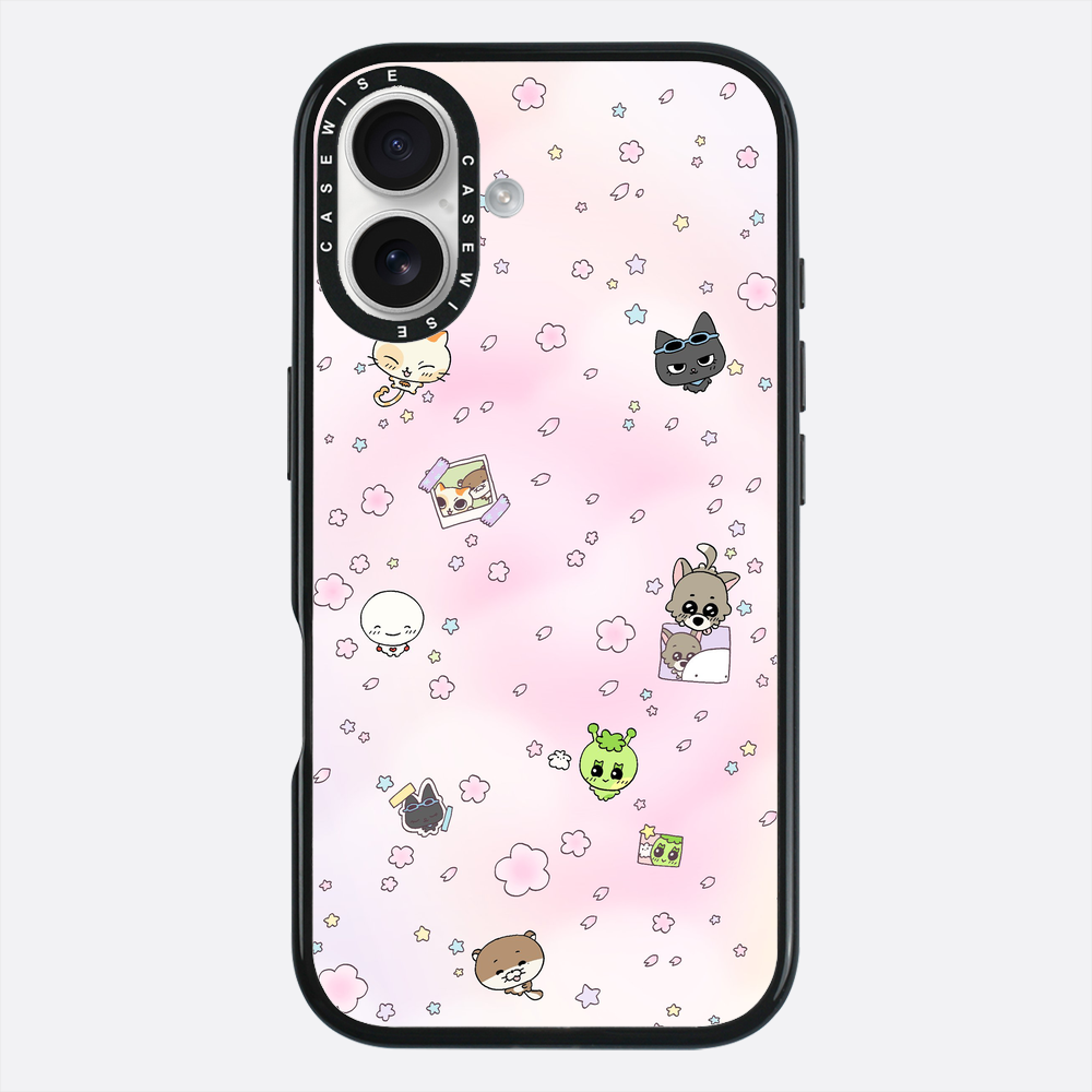 Pastelowy Kosmos Przyjaciół - Etui