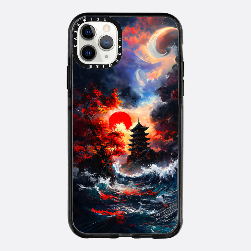 Ogniste niebo nad oceanem - Etui