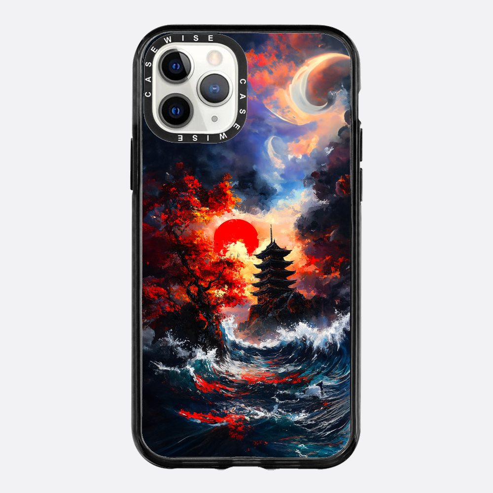 Ogniste niebo nad oceanem - Etui