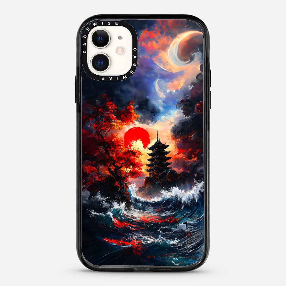 Ogniste niebo nad oceanem - Etui