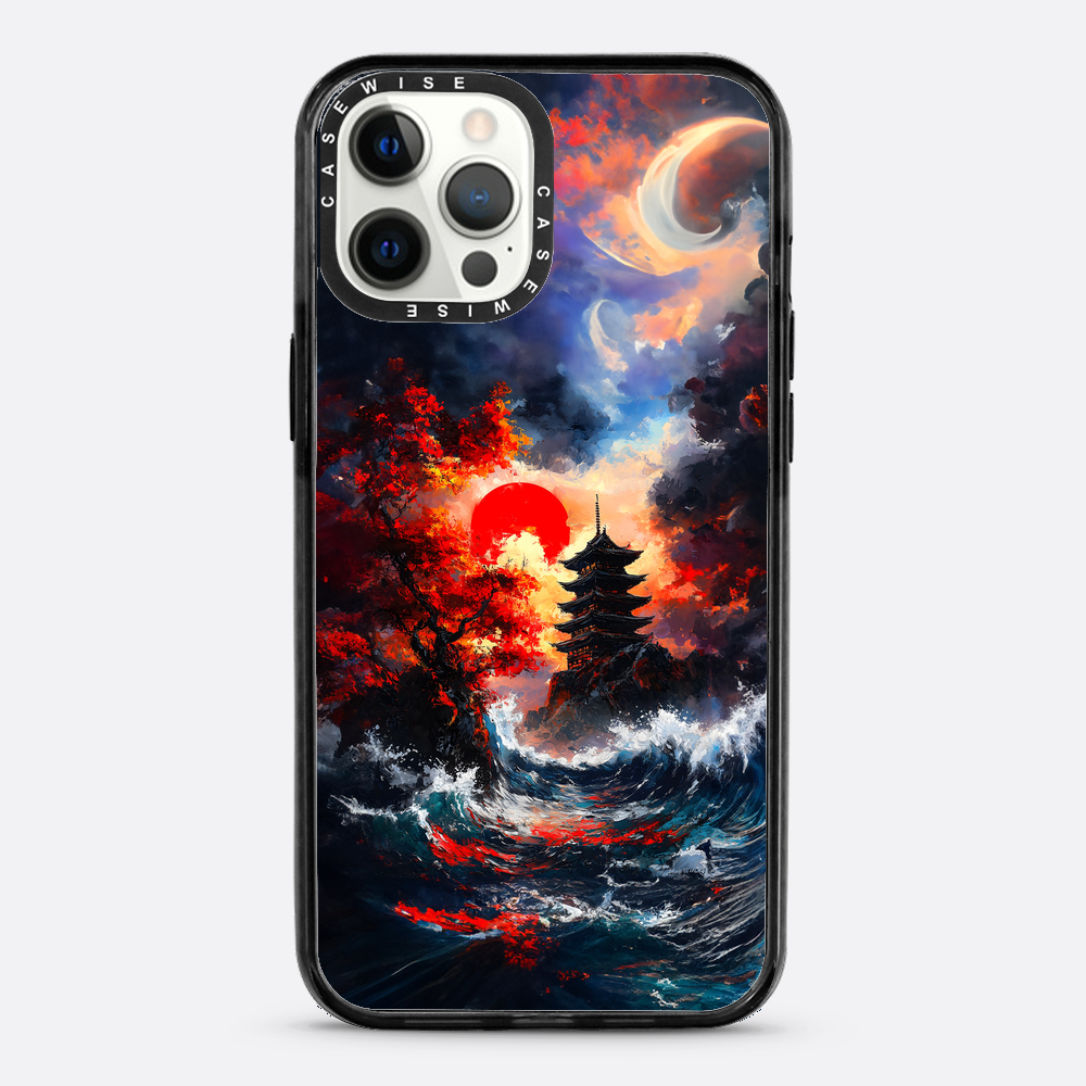 Ogniste niebo nad oceanem - Etui