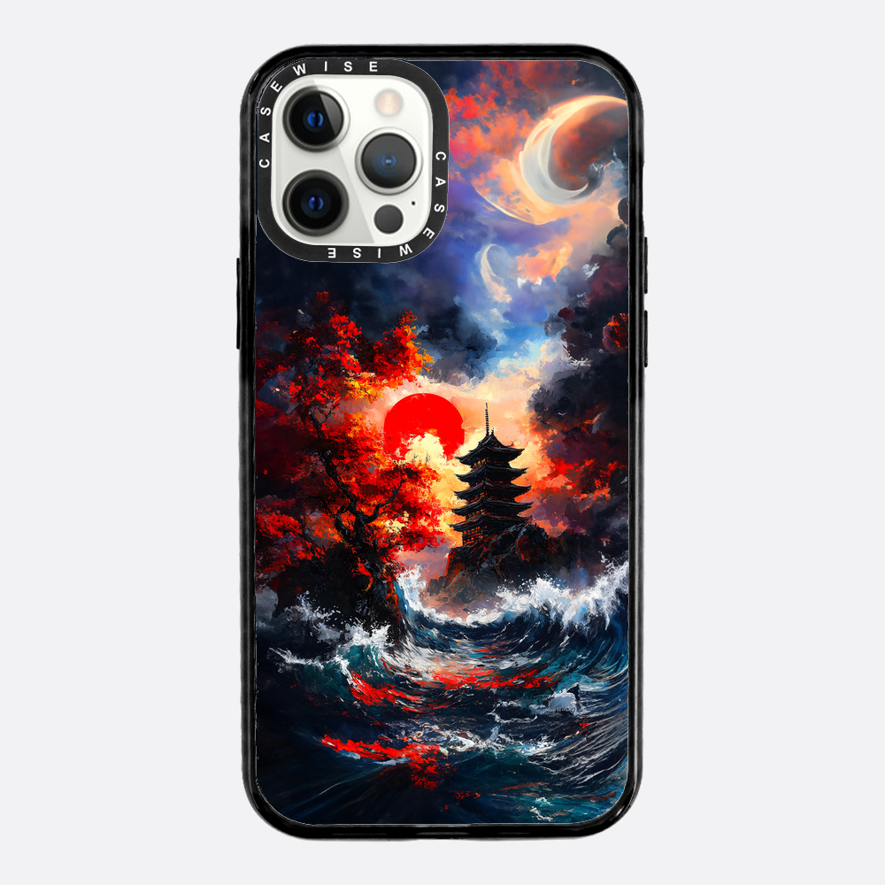 Ogniste niebo nad oceanem - Etui