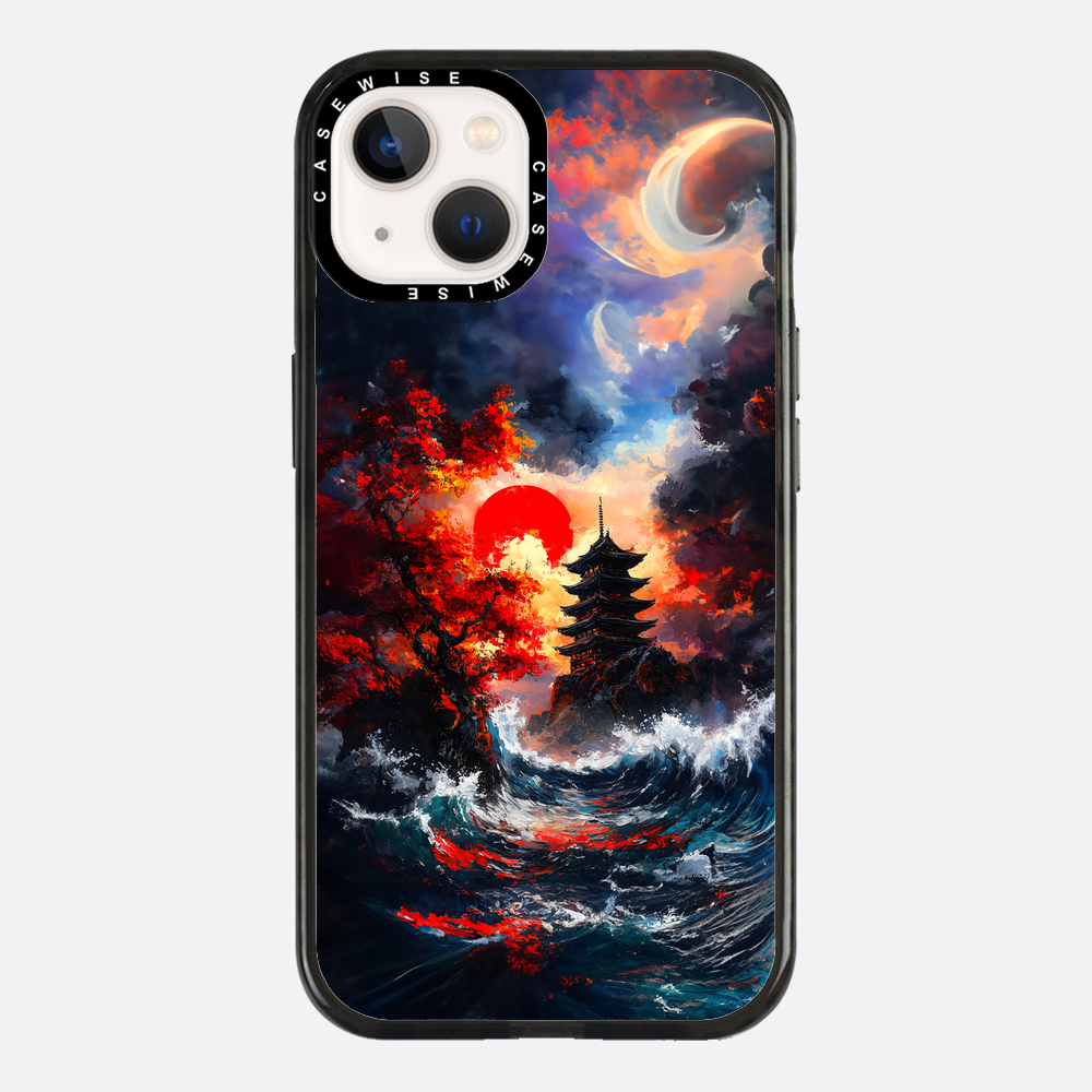 Ogniste niebo nad oceanem - Etui