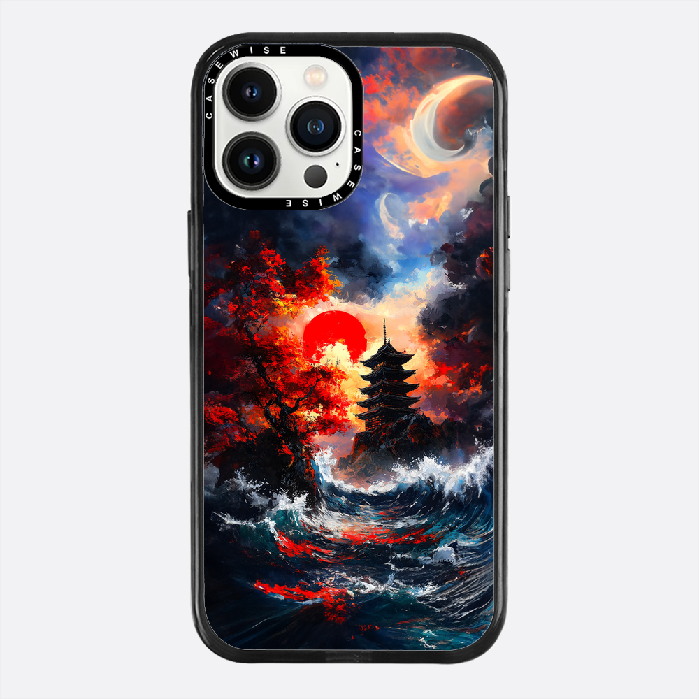 Ogniste niebo nad oceanem - Etui