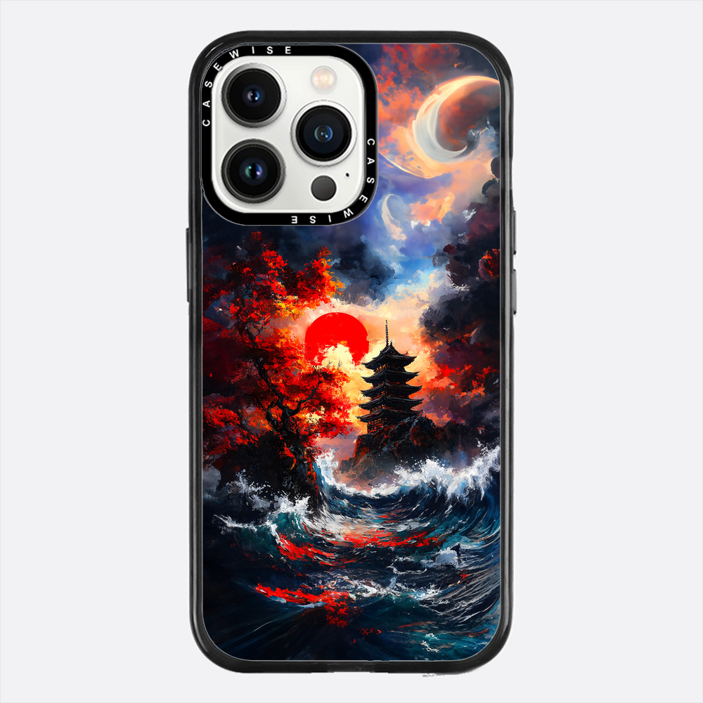 Ogniste niebo nad oceanem - Etui