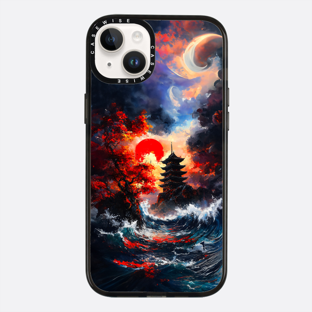 Ogniste niebo nad oceanem - Etui