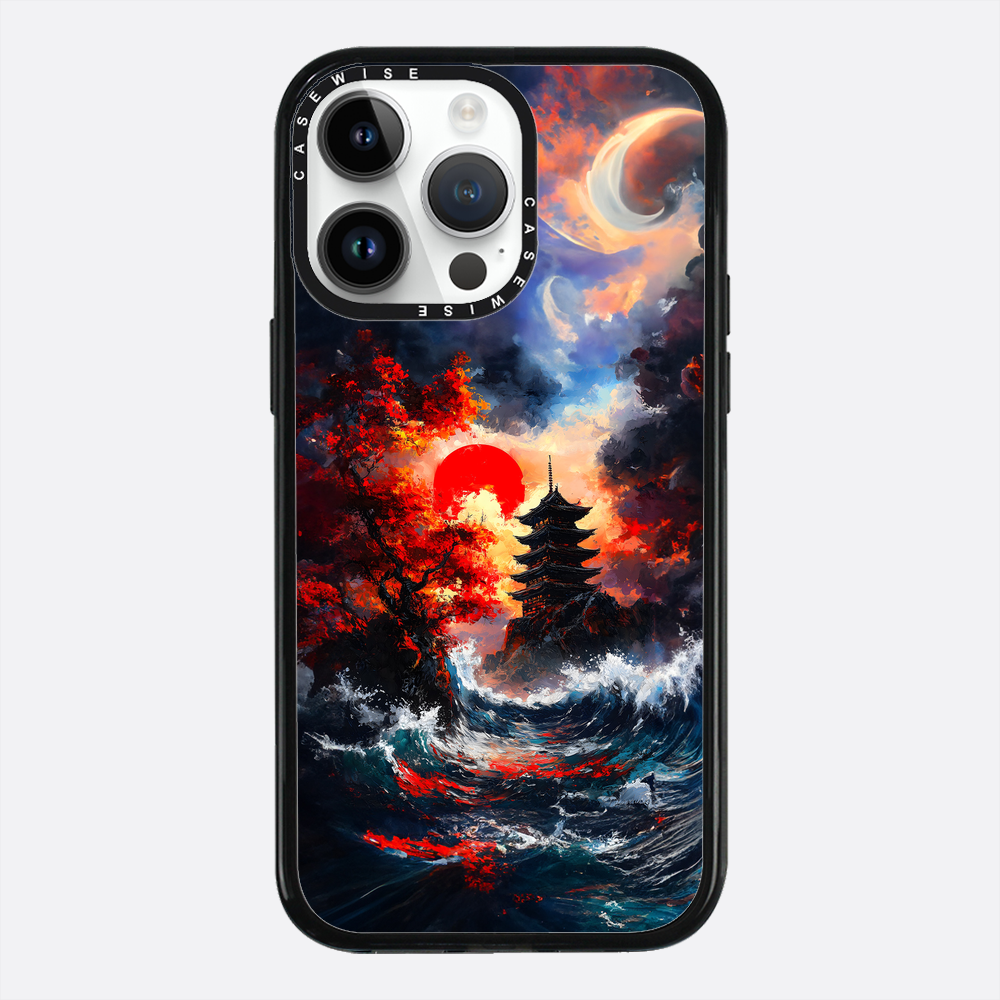 Ogniste niebo nad oceanem - Etui