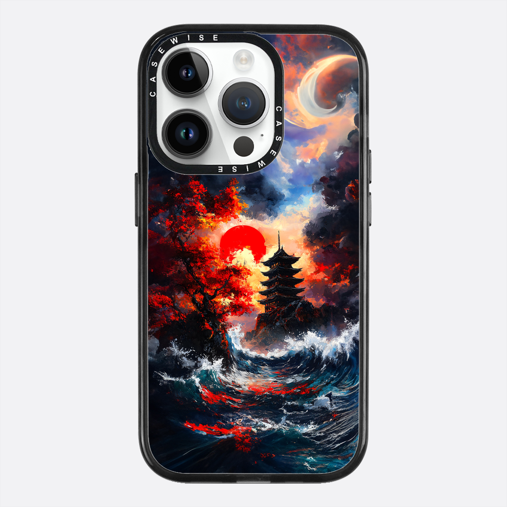 Ogniste niebo nad oceanem - Etui