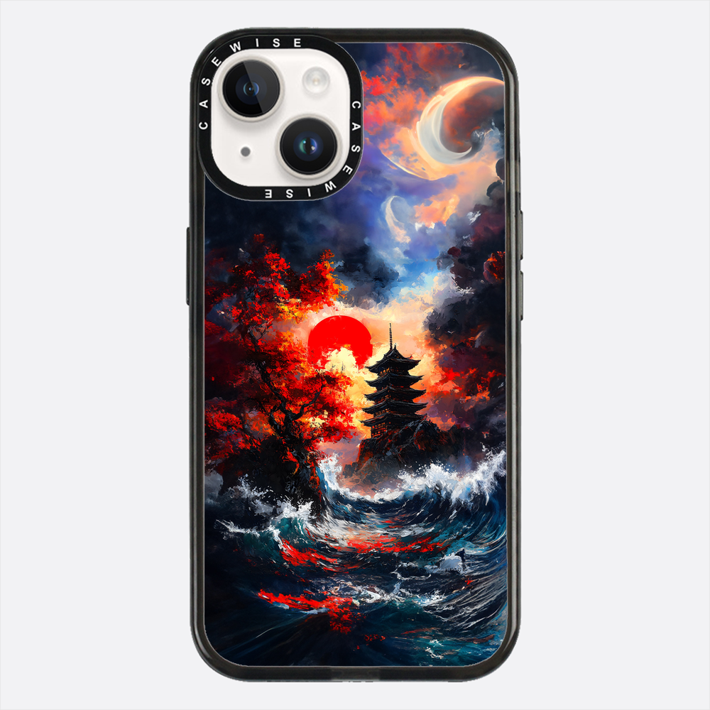 Ogniste niebo nad oceanem - Etui