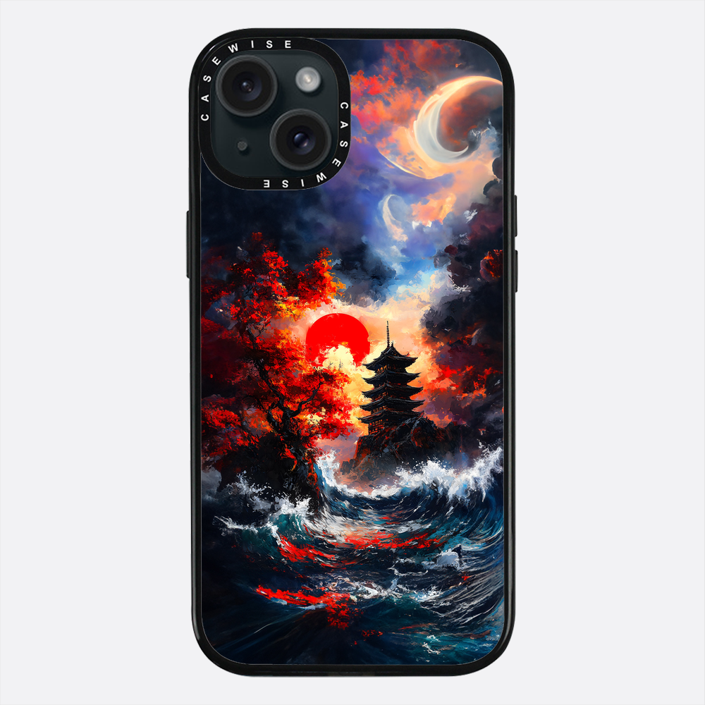 Ogniste niebo nad oceanem - Etui