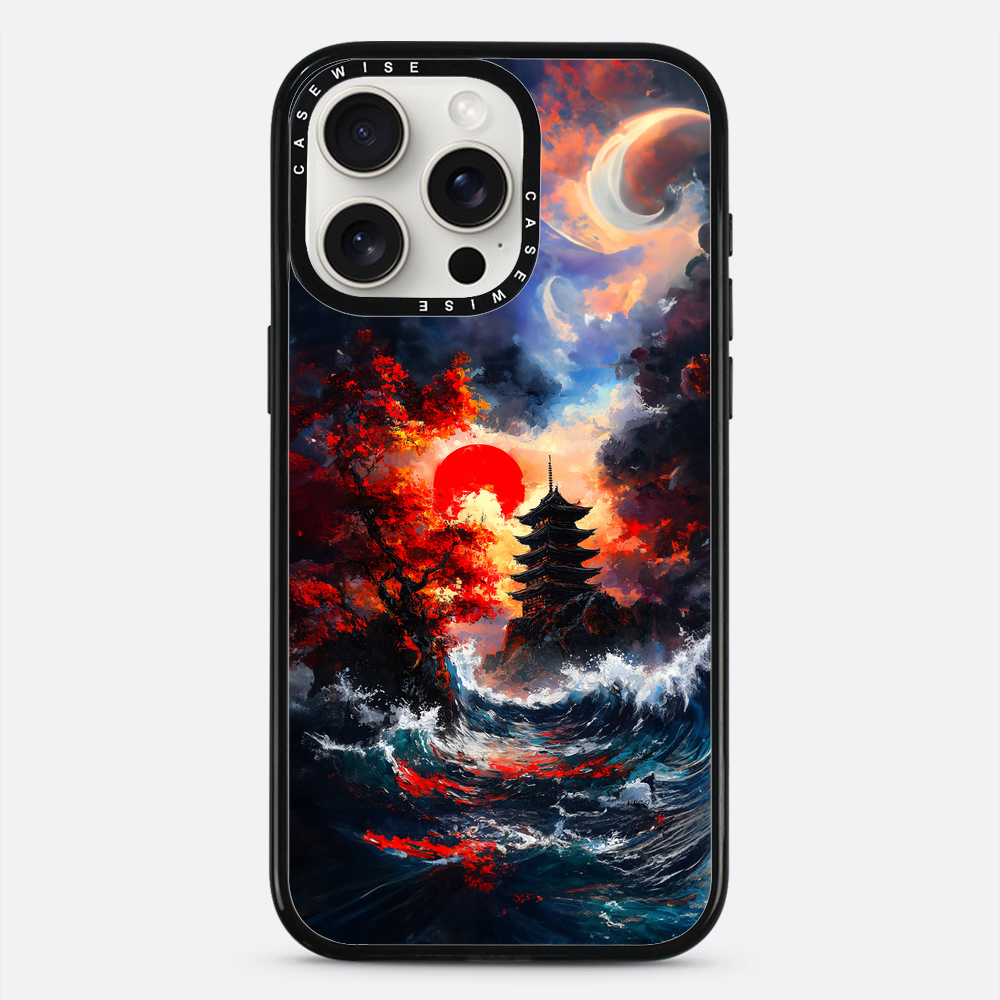 Ogniste niebo nad oceanem - Etui