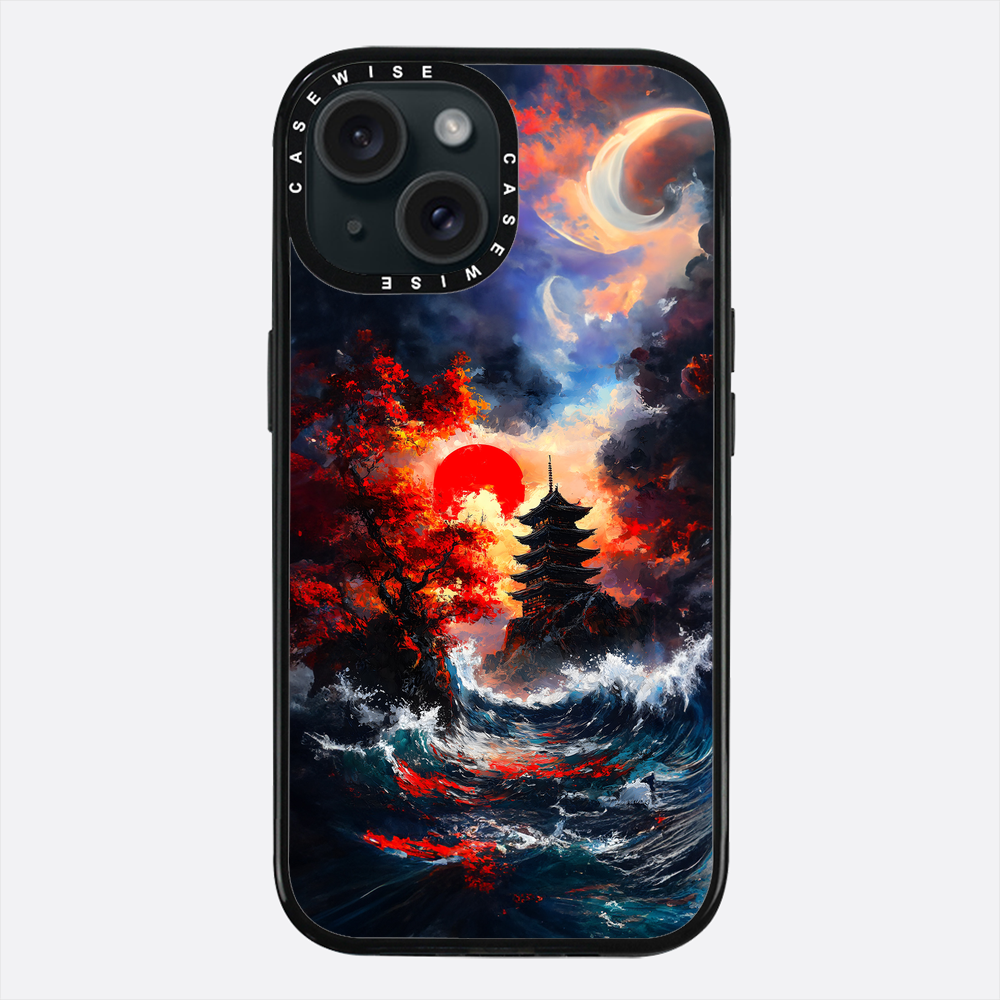 Ogniste niebo nad oceanem - Etui