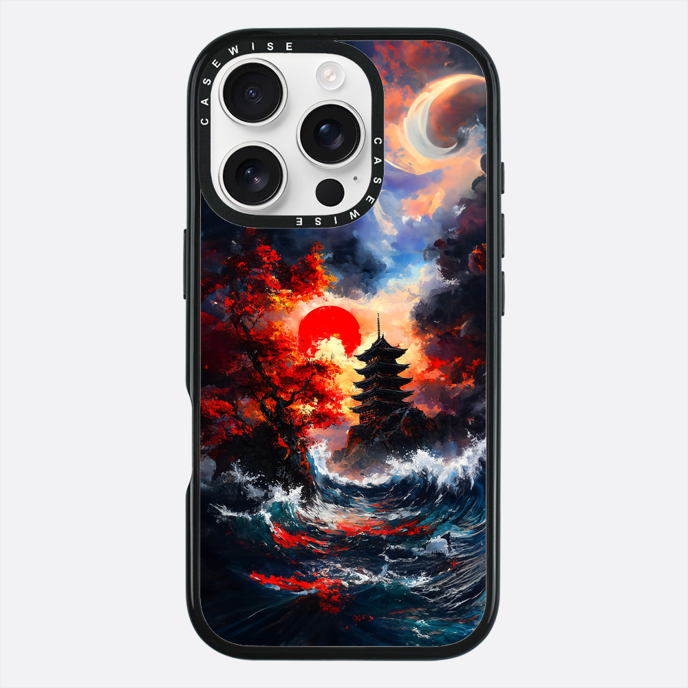Ogniste niebo nad oceanem - Etui
